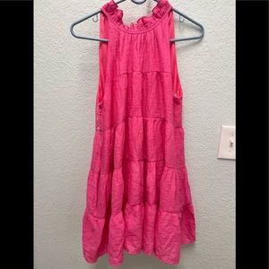 NWT boutique dress in bright pink